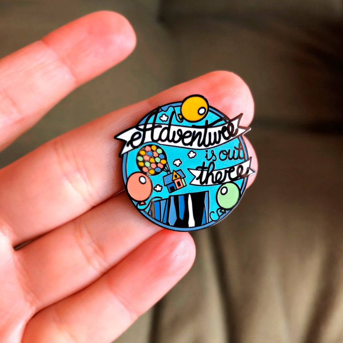 Pin La Barbuda - "Adventure is out there"