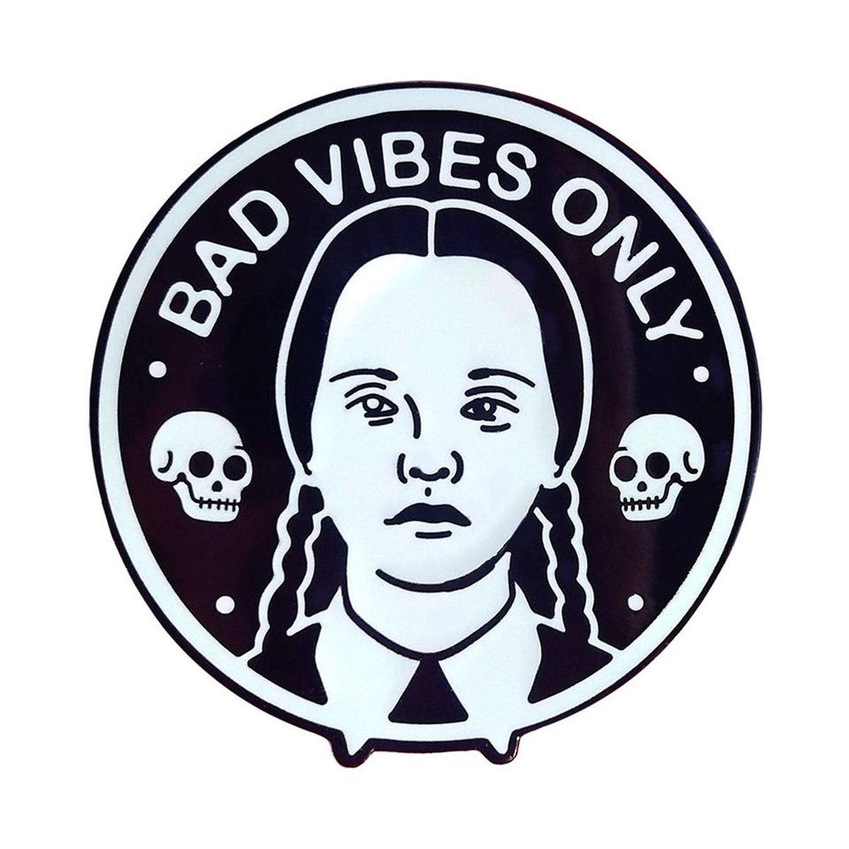 Pin La Barbuda - "Bad vibes only"