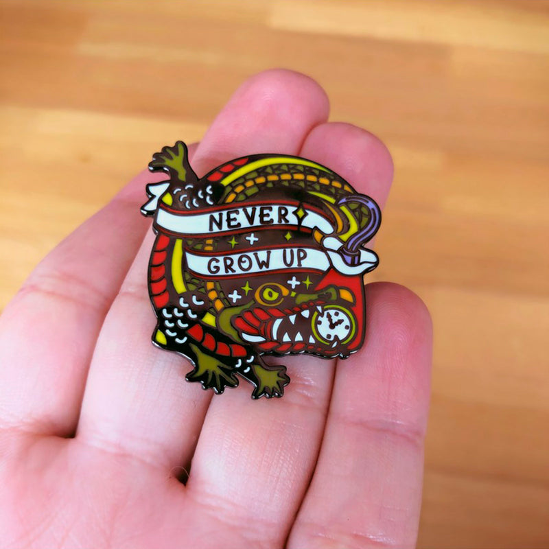 Pin - "Never grow up"