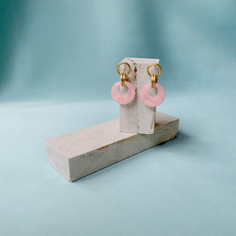 Pendientes Lavs Jewels - Mist Pink