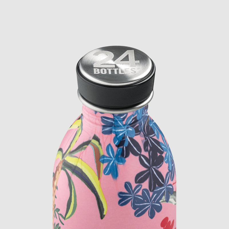 Botella de acero inoxidable 500 ml 24Bottles - Urban Pink Paradise