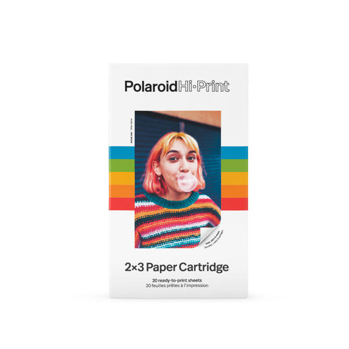 Caja cartucho papel para impresora Polaroid Hi-Print