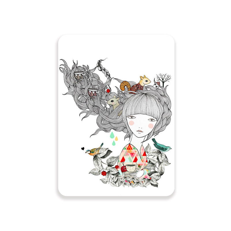 Postal - "Ardilla" de Lady Desidia