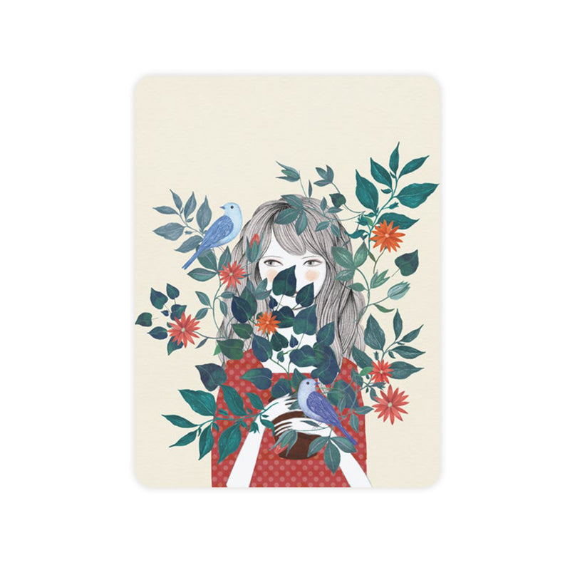 Postal - "Escondite II" de Lady Desidia