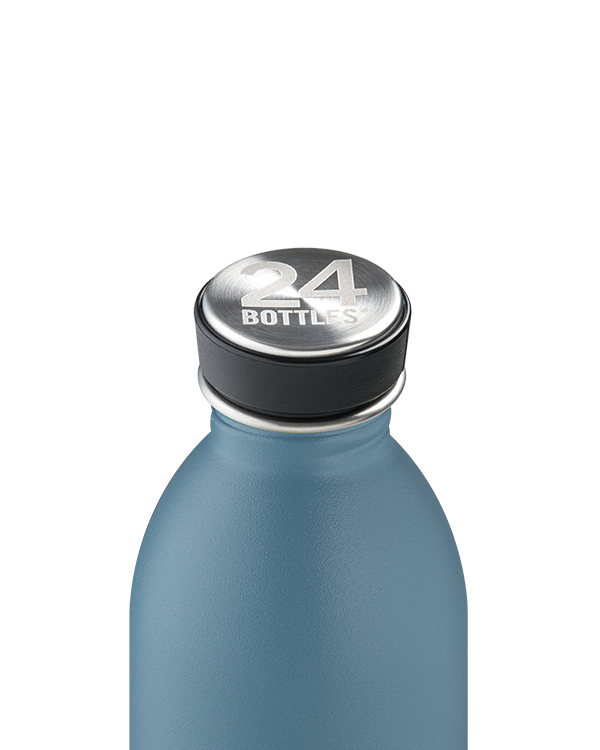 Botella de acero inoxidable 500 ml 24Bottles - Urban Powder Blue