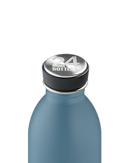 Botella de acero inoxidable 500 ml 24Bottles - Urban Powder Blue