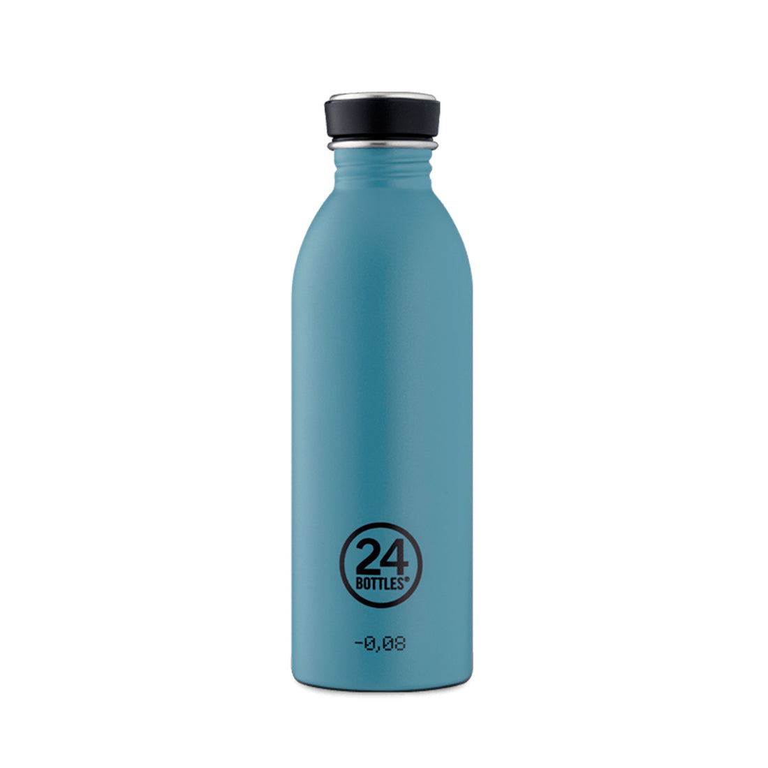 Botella de acero inoxidable 500 ml 24Bottles - Urban Powder Blue