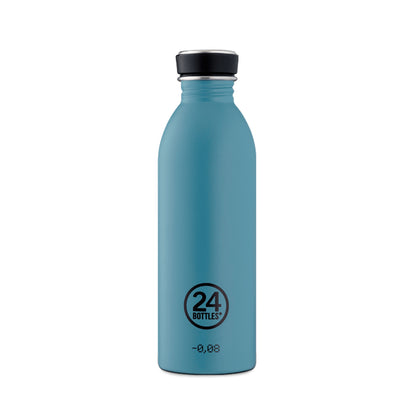 Botella de acero inoxidable 500 ml 24Bottles - Urban Powder Blue