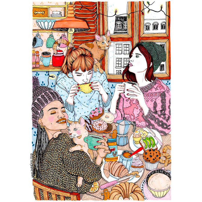 Print de Ana Jarén A4 - "Brunch III"
