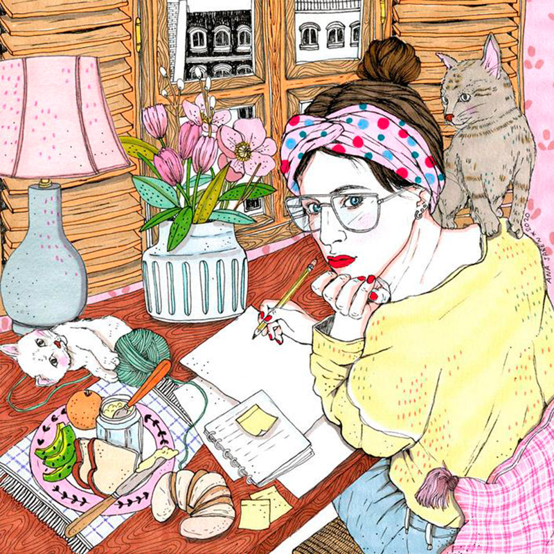 Print de Ana Jarén A4 - "Creativa"