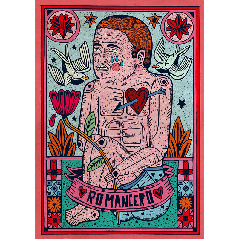 Print de Asís Percales A3 - "Romancero"