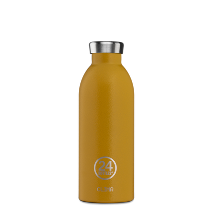 Botella de acero inoxidable 500 ml 24Bottles - Clima Safari Khaki