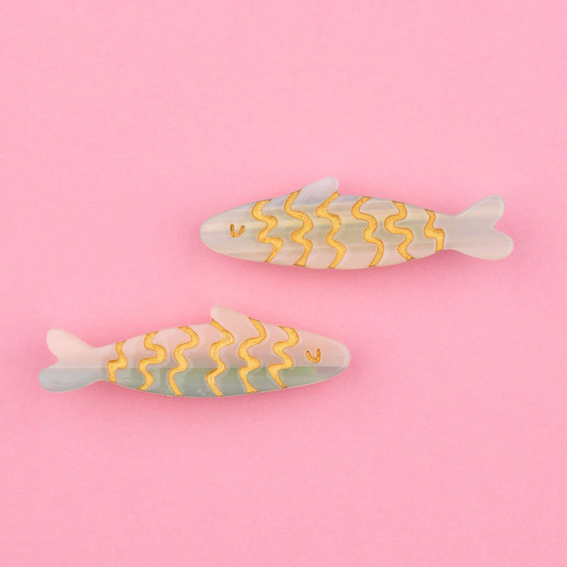 Pasadores de pelo - Sardinas 🐟