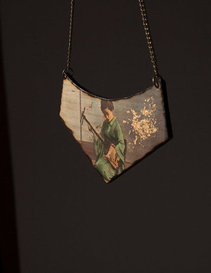 Collar de madera Pura Garra - Shamisen