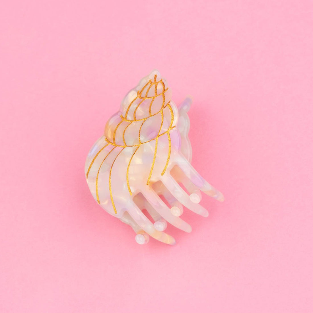 Minipinza para el pelo - Concha 🐚