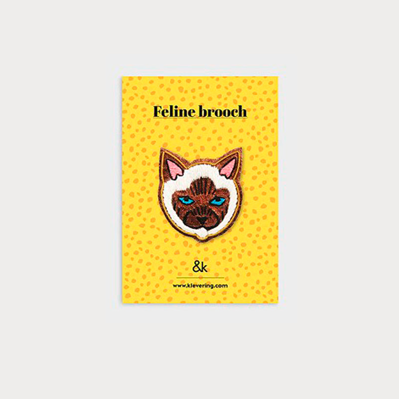 Broche &Klevering - Feline Siamés
