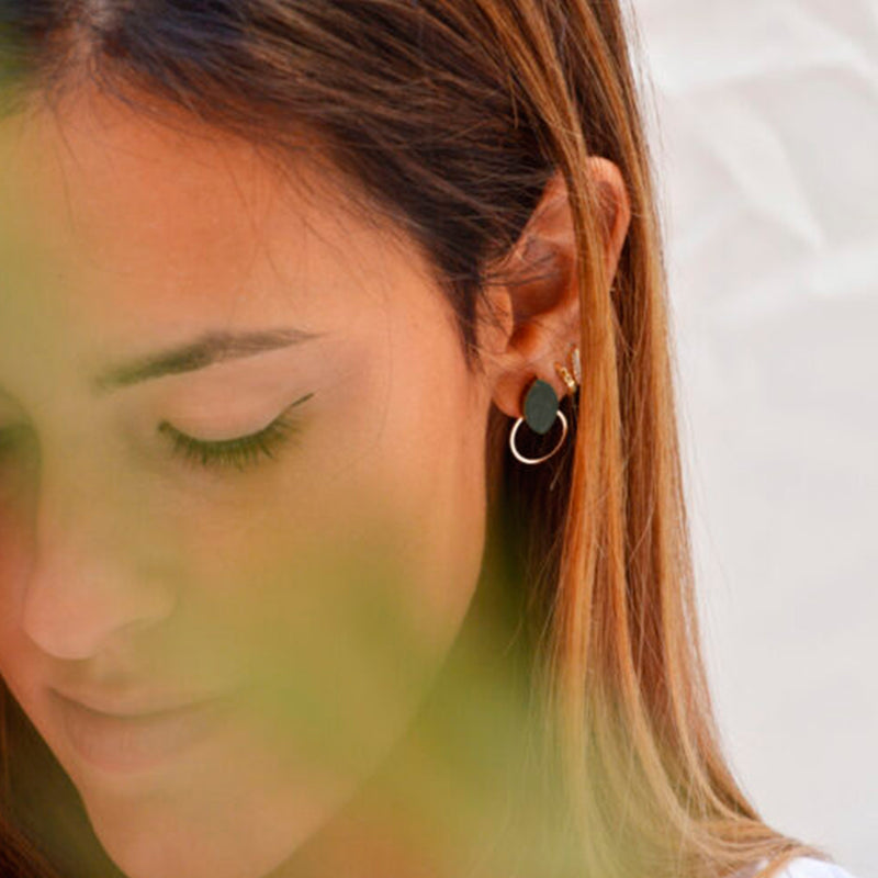 Pendientes - Small Stud Forest