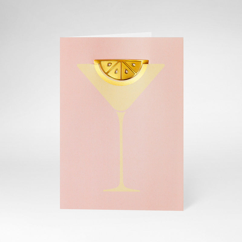 Postal con marcapáginas Octaevo - Cocktail