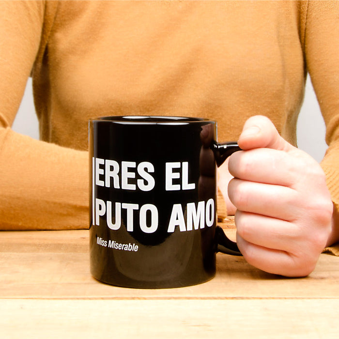 Taza existencialista - "Eres el puto amo"