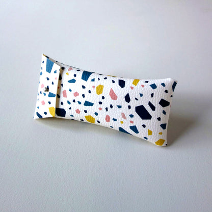 Funda de gafas Ecke - Terrazo mostaza