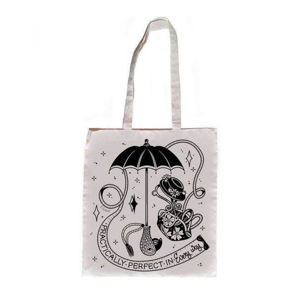 Tote bag - "Practically perfect in every way"