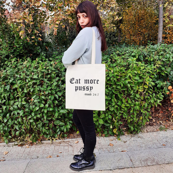 Tote bag - "Eat more pussy"