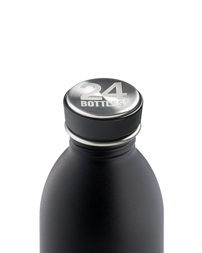 Botella de acero inoxidable 500 ml 24Bottles - Urban Tuxedo Black
