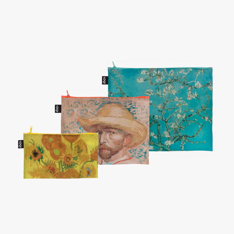🌻 Bolsitas con cremallera Loqi - Van Gogh Sunflowers 👂