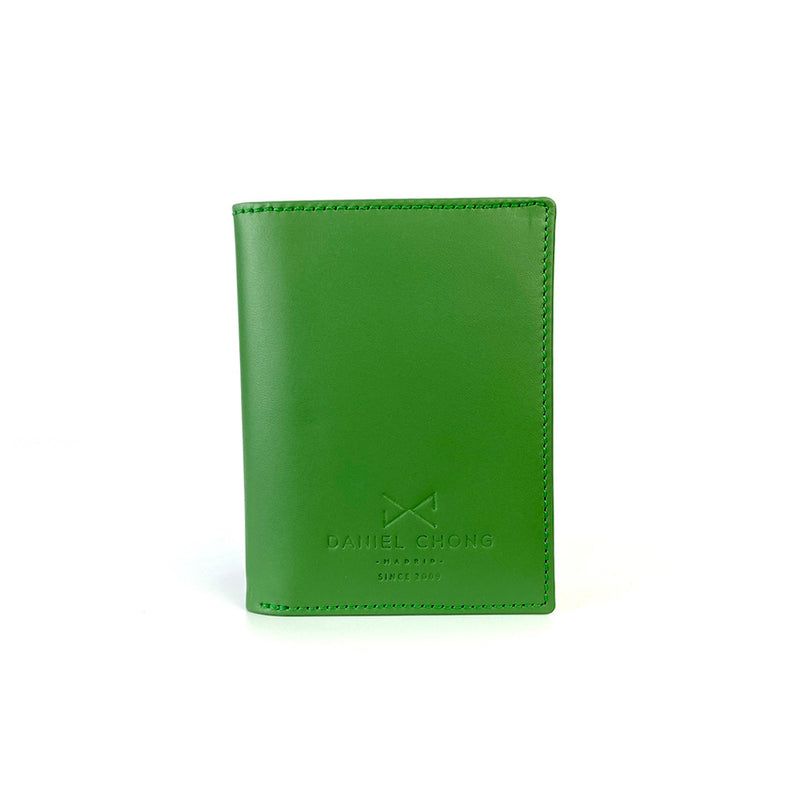 Cartera de piel Daniel Chong - Verde
